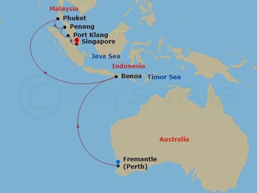 Cruise Map