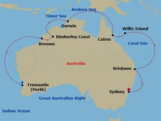 Cruise Map