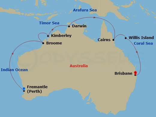 Cruise Map