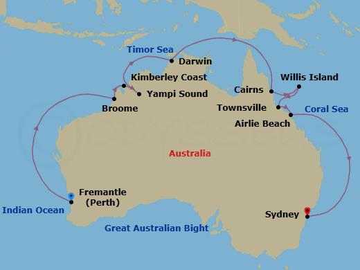 Cruise Map