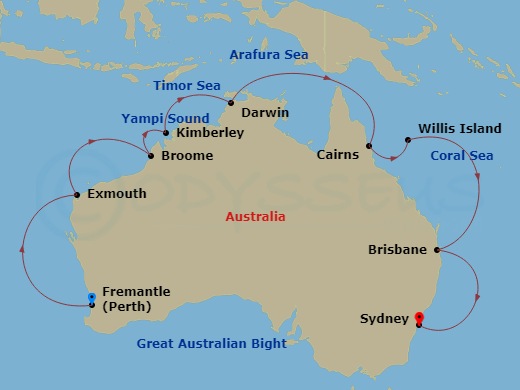 Cruise Map