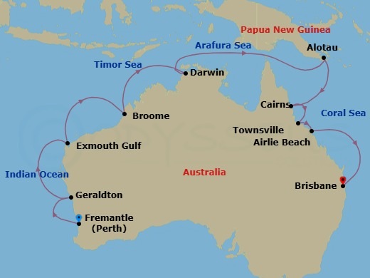 Cruise Map