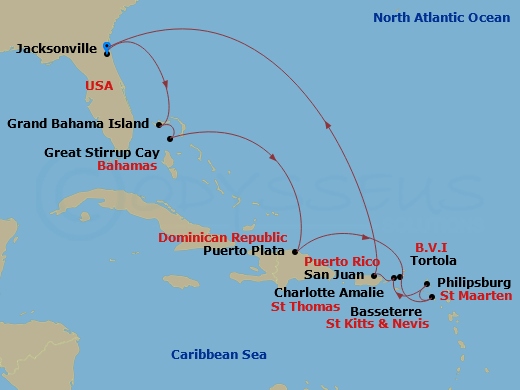 Cruise Map