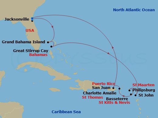 Cruise Map