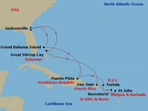 Cruise Map