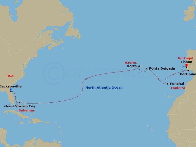 Cruise Map