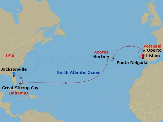 Cruise Map