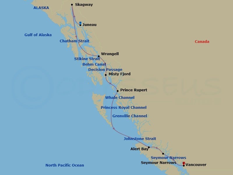 Cruise Map