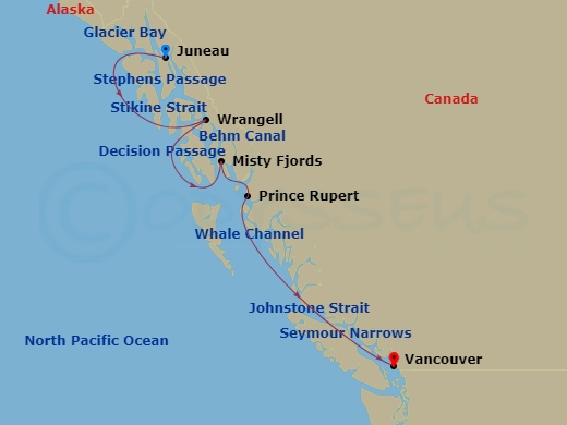Cruise Map