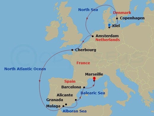 Cruise Map