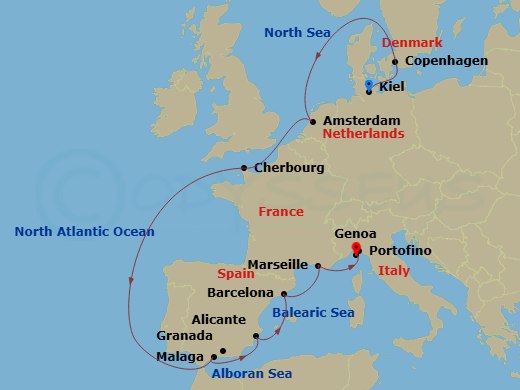 Cruise Map