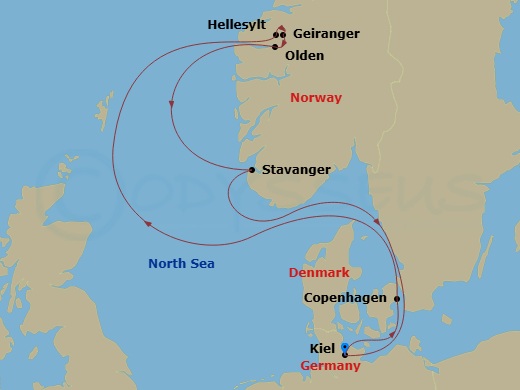 Cruise Map