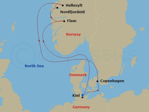 Cruise Map