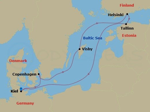 Cruise Map