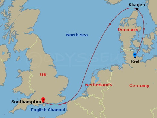 Cruise Map