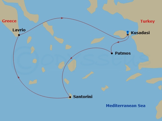 Cruise Map