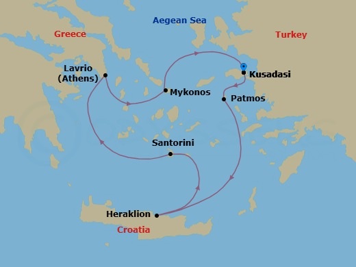 Cruise Map