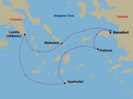 Cruise Map