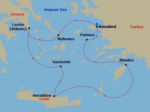 Cruise Map