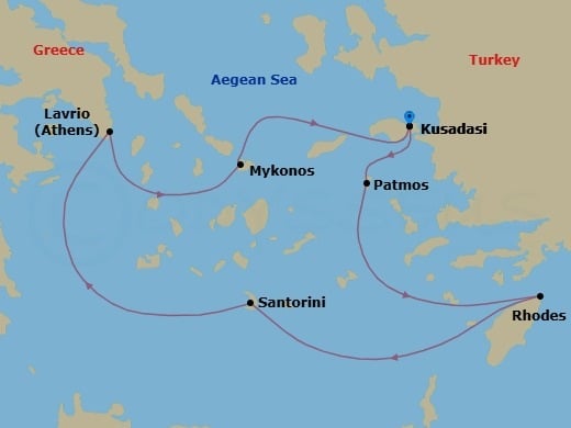 Cruise Map