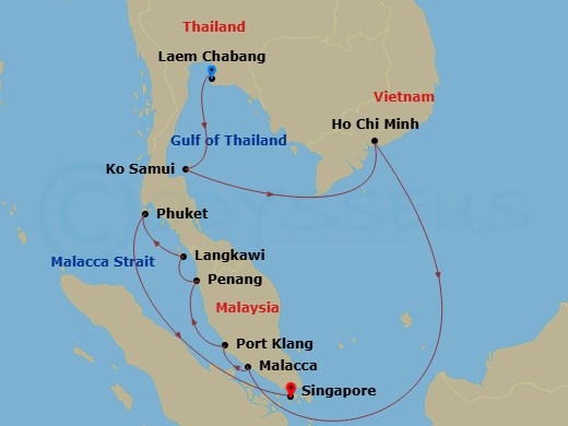 Cruise Map