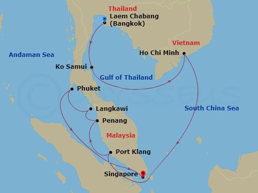 Cruise Map