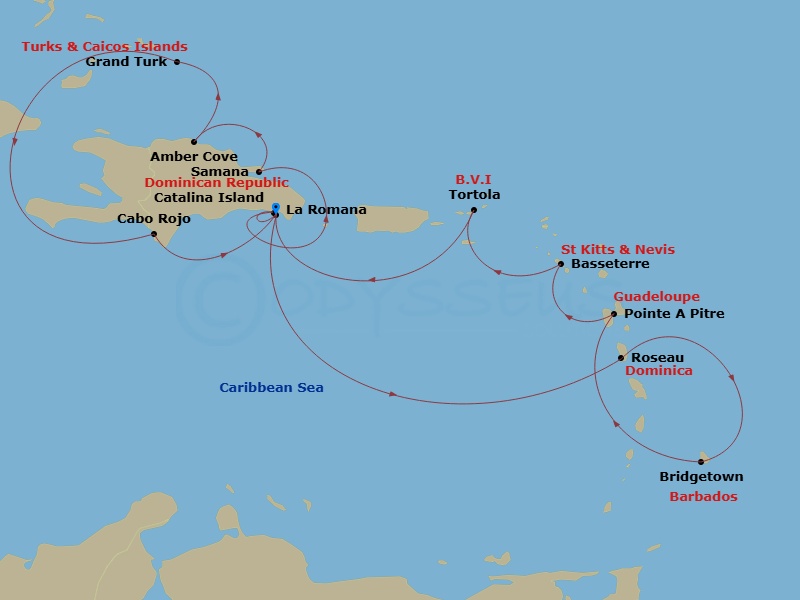 Cruise Map
