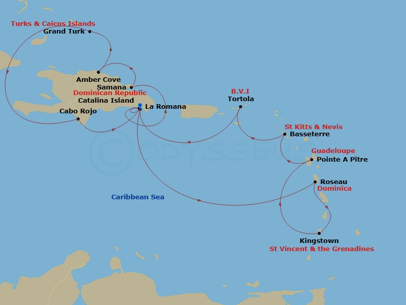 Cruise Map