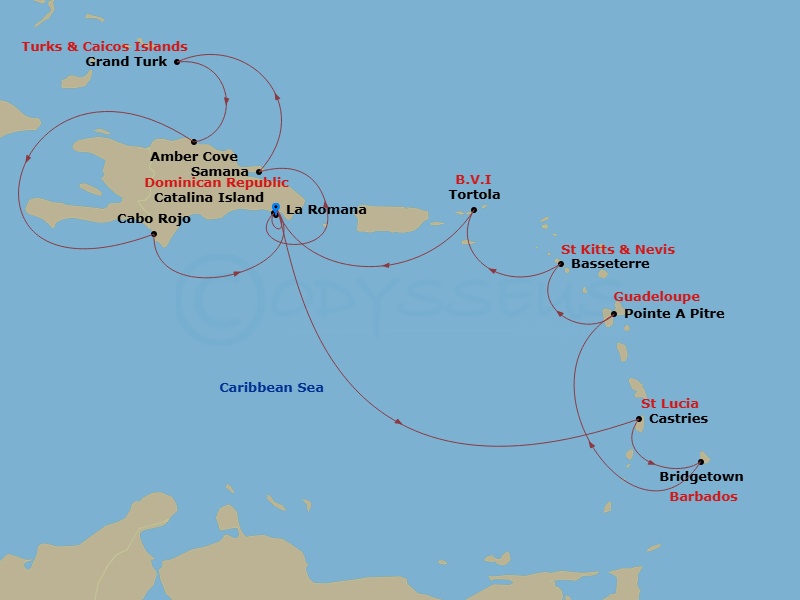 Cruise Map