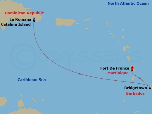 Cruise Map
