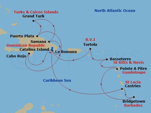 Cruise Map