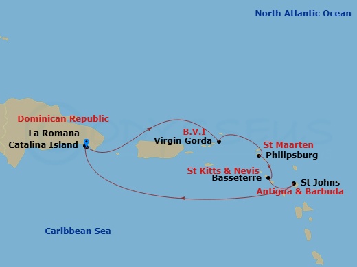 Cruise Map