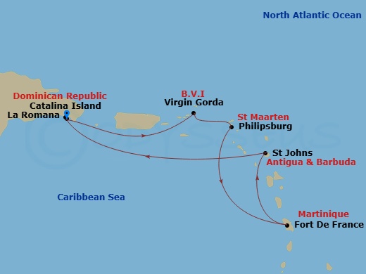 Cruise Map