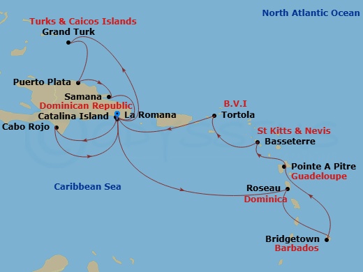 Cruise Map