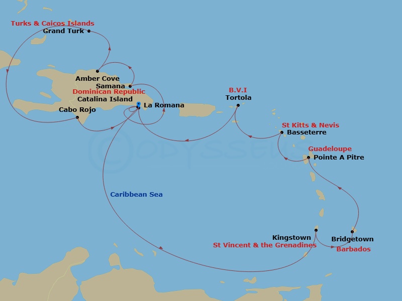 Cruise Map
