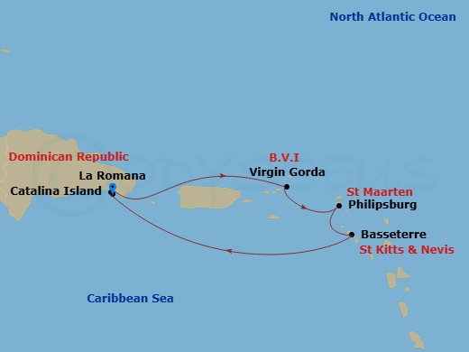 Cruise Map