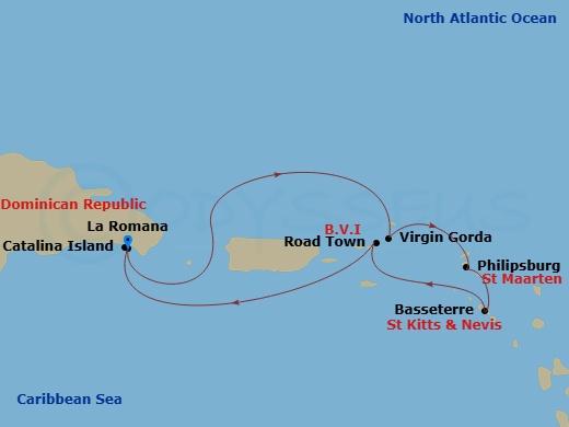 Cruise Map