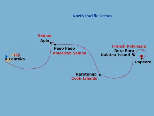 Cruise Map