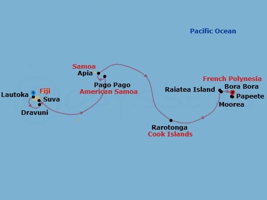 Cruise Map