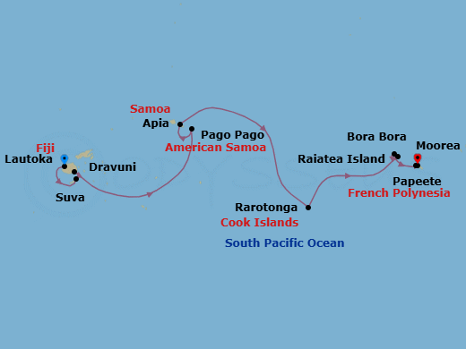 Cruise Map