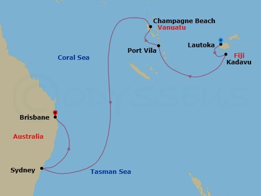 Cruise Map