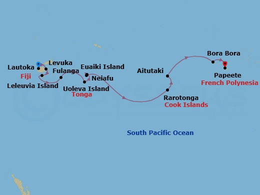 Cruise Map