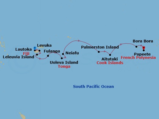 Cruise Map