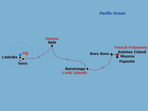 Cruise Map