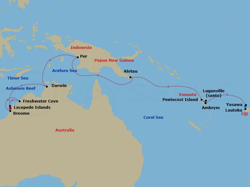 Cruise Map