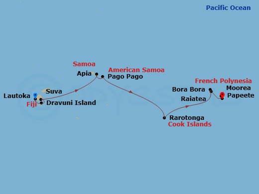 Cruise Map
