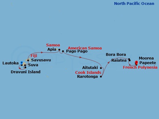 Cruise Map
