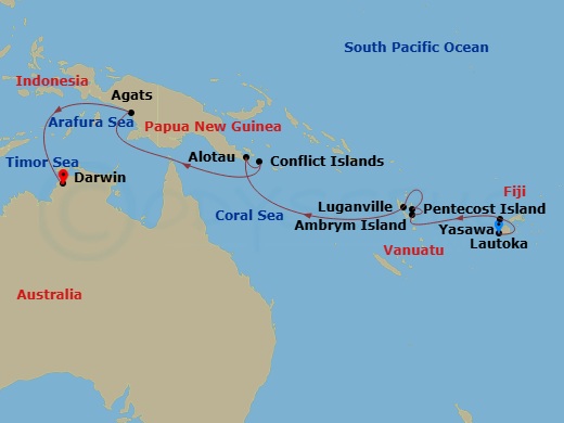 Cruise Map