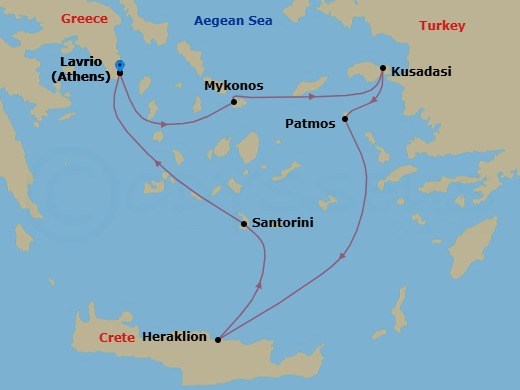 Cruise Map