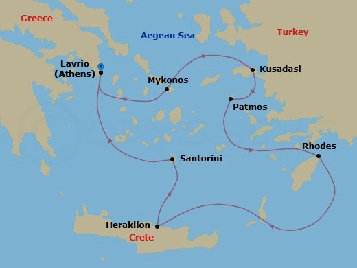 Cruise Map